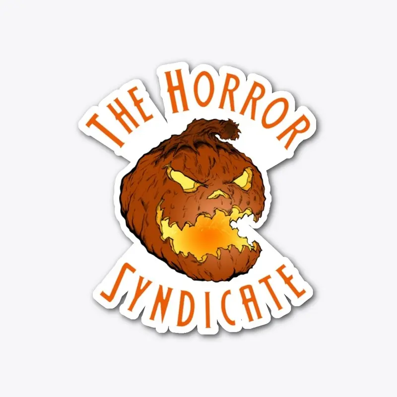 The Horror Syndicate Pumpkin Orange Text